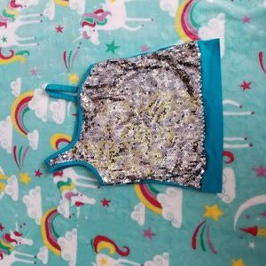 💟NWOT Girls Sequin Tank💟